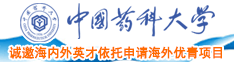 大屌插骚逼视频网中国药科大学诚邀海内外英才依托申请海外优青项目